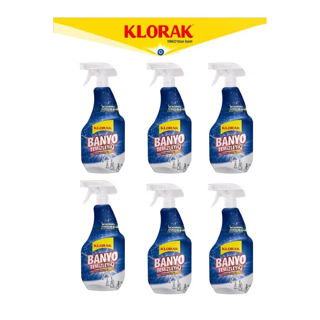 Banyo Temi̇zleyi̇ci̇ 750 Ml 6 Adet