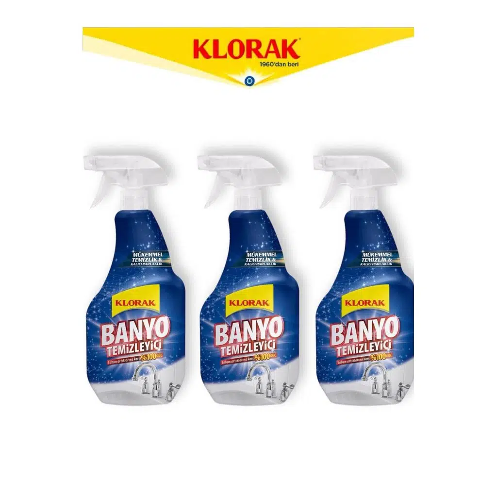 BANYO TEMİZLEYİCİ 750 ML 3 ADET