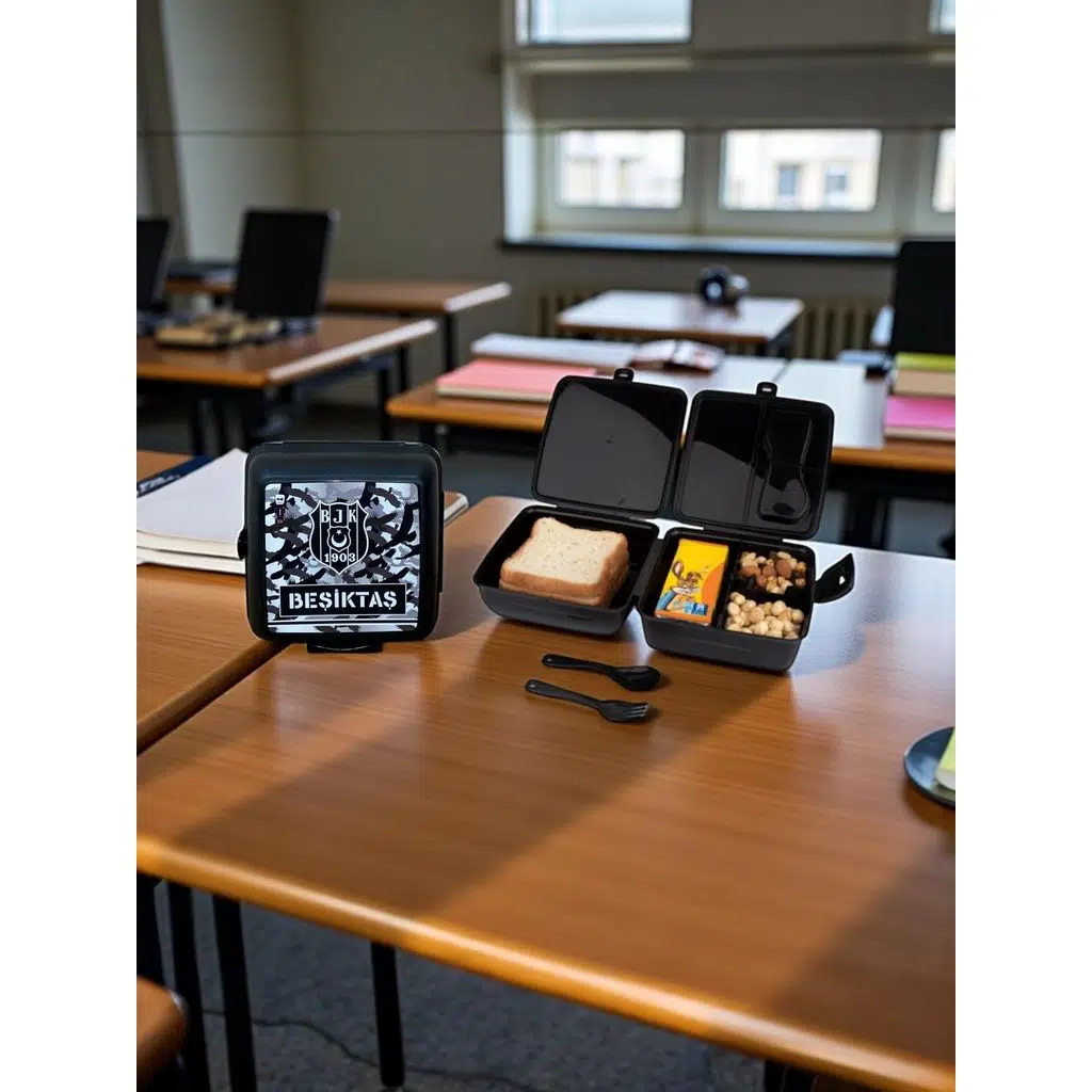 Beşiktaş Taraftar 4 Bölmeli Beslenme Kutusu