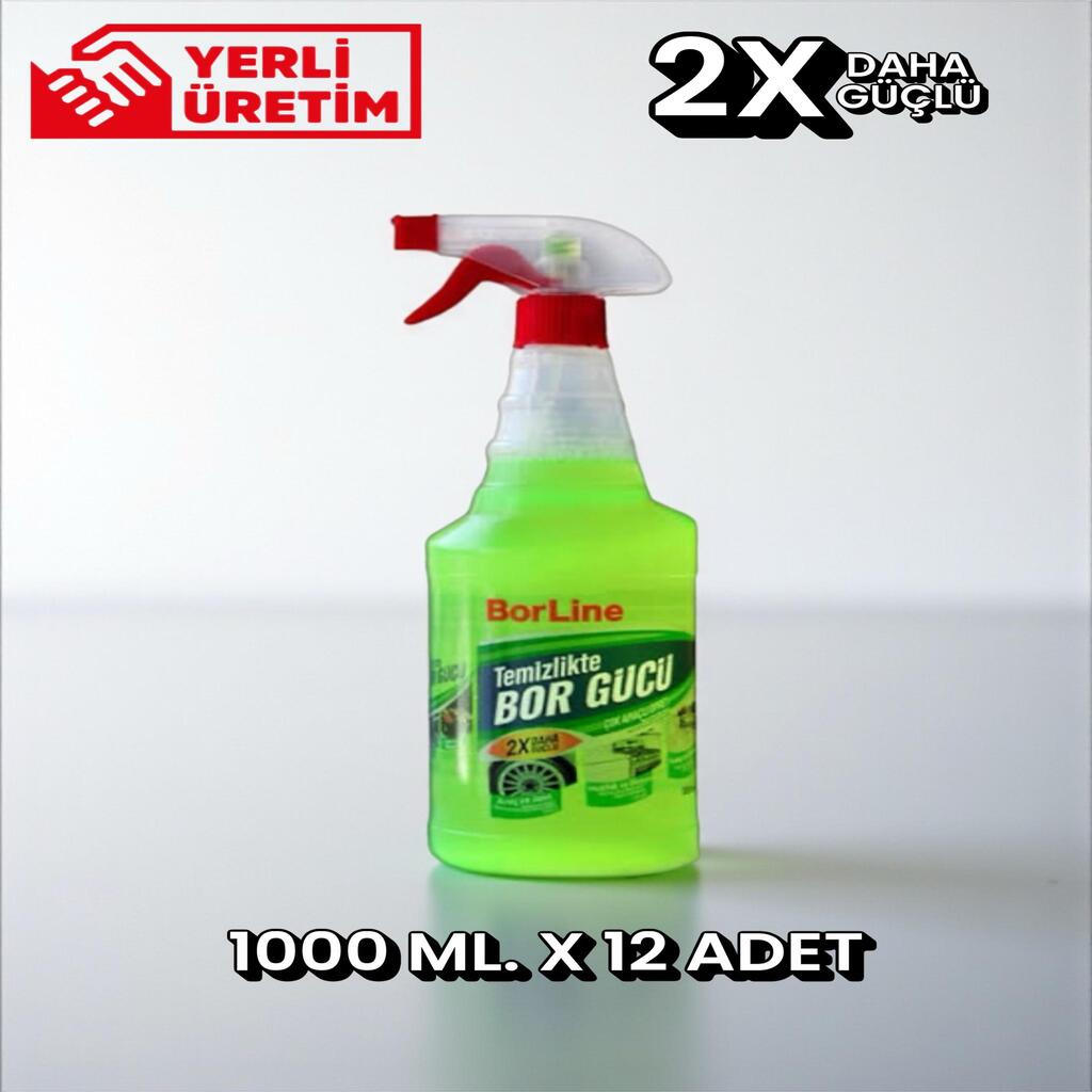 Borgücü Çok Amaçlı Genel Temizlik 1000ml 12 adet