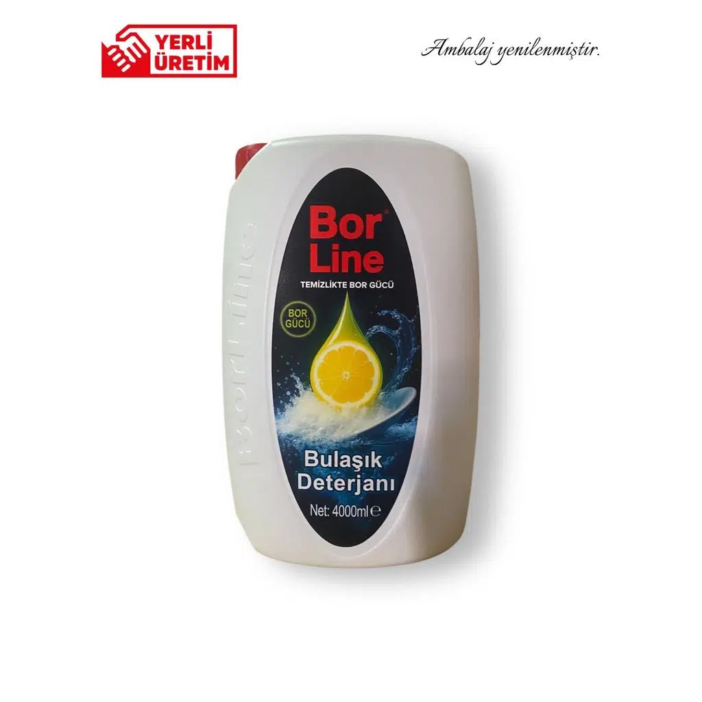 Borline Sıvı Bulaşık Deterjanı Limon 4000 ml