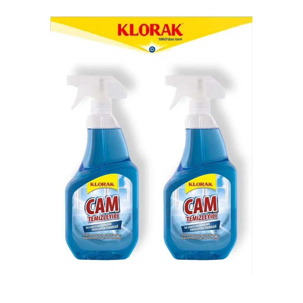 CAM TEMİZLEYİCİ 925 ML 2 ADET