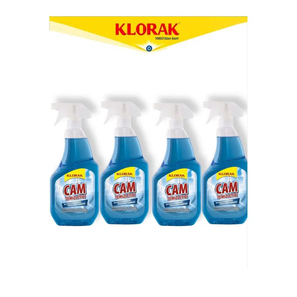 CAM TEMİZLEYİCİ 925 ML 4 ADET