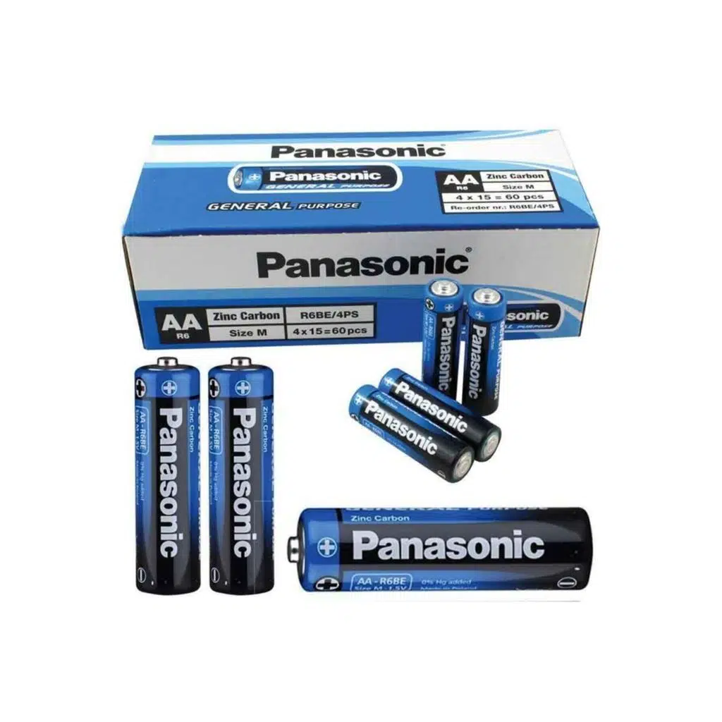 Çinko Karbon Kalem Pil (AA) (60 ADET)