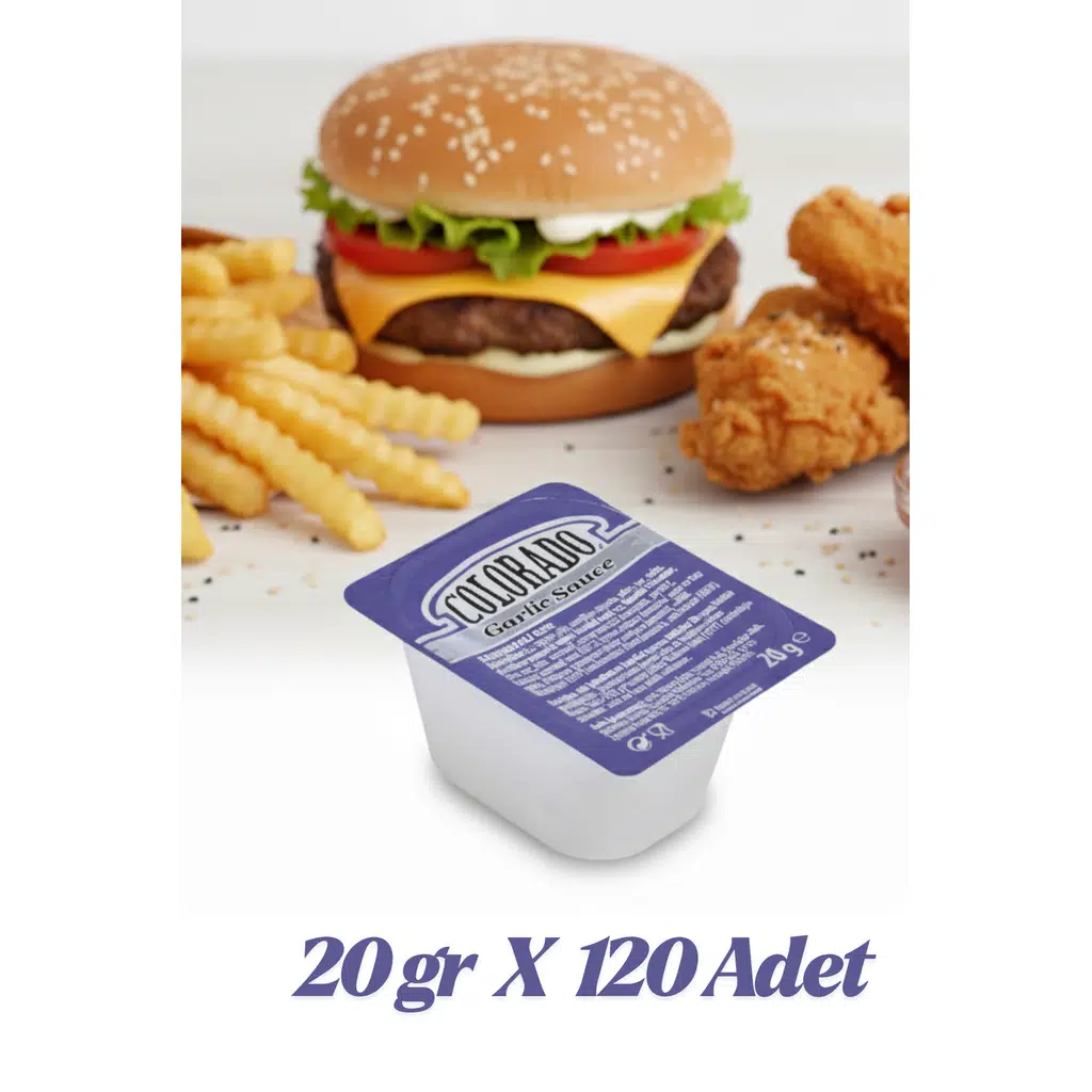 Colorado Garlıc Mayonez Sos Küvet 20 gr 120 Adet