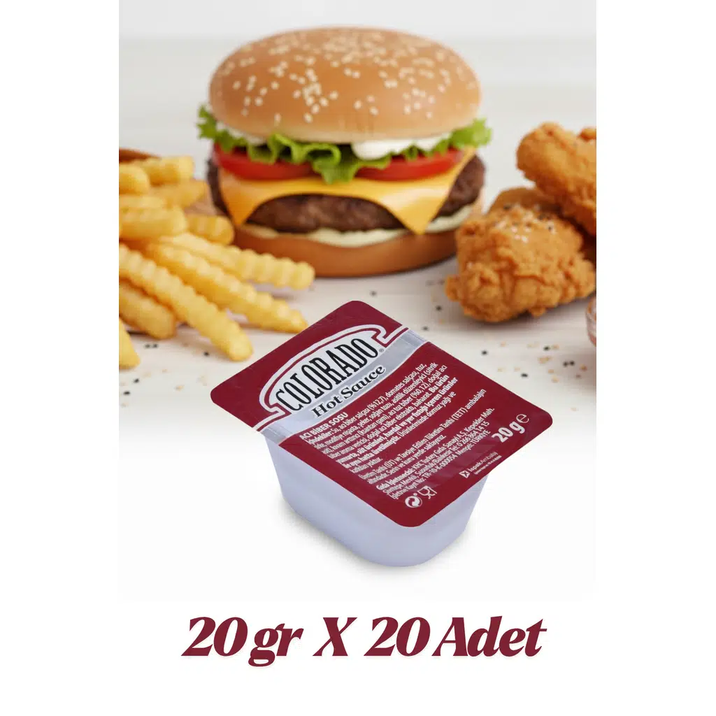 Colorado Hot Chili Sos Küvet 20 gr 20 Adet