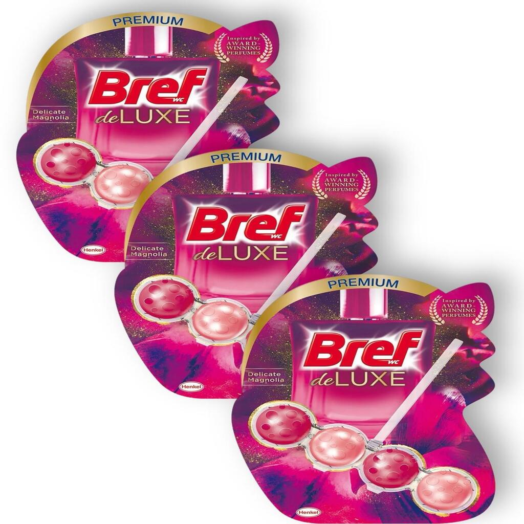 Deluxe Katı Tuvalet Bloğu 3 Adet Manolya Tekli (3'LÜ SET)