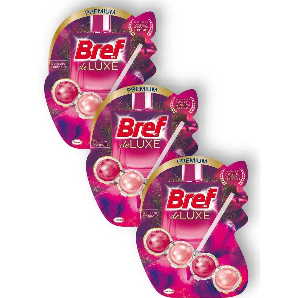 Deluxe Katı Tuvalet Bloğu 3 Adet Manolya Tekli (3'LÜ SET)