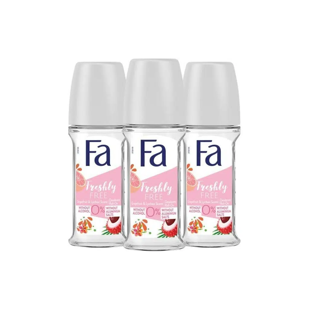 Freshly Free Greyfurt & Liçi Roll-on X 3 Adet
