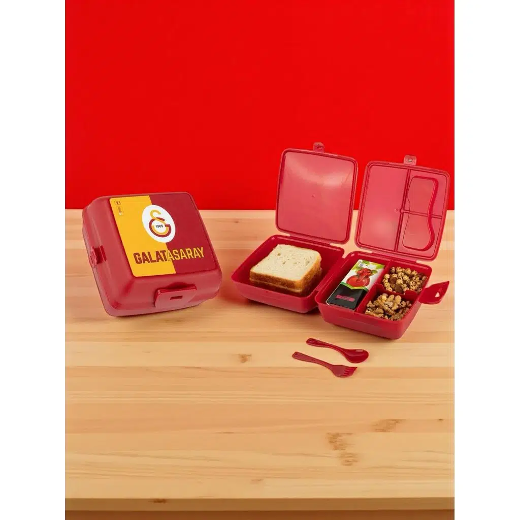 Galatasaray Taraftar 4 Bölmeli Beslenme Kutusu