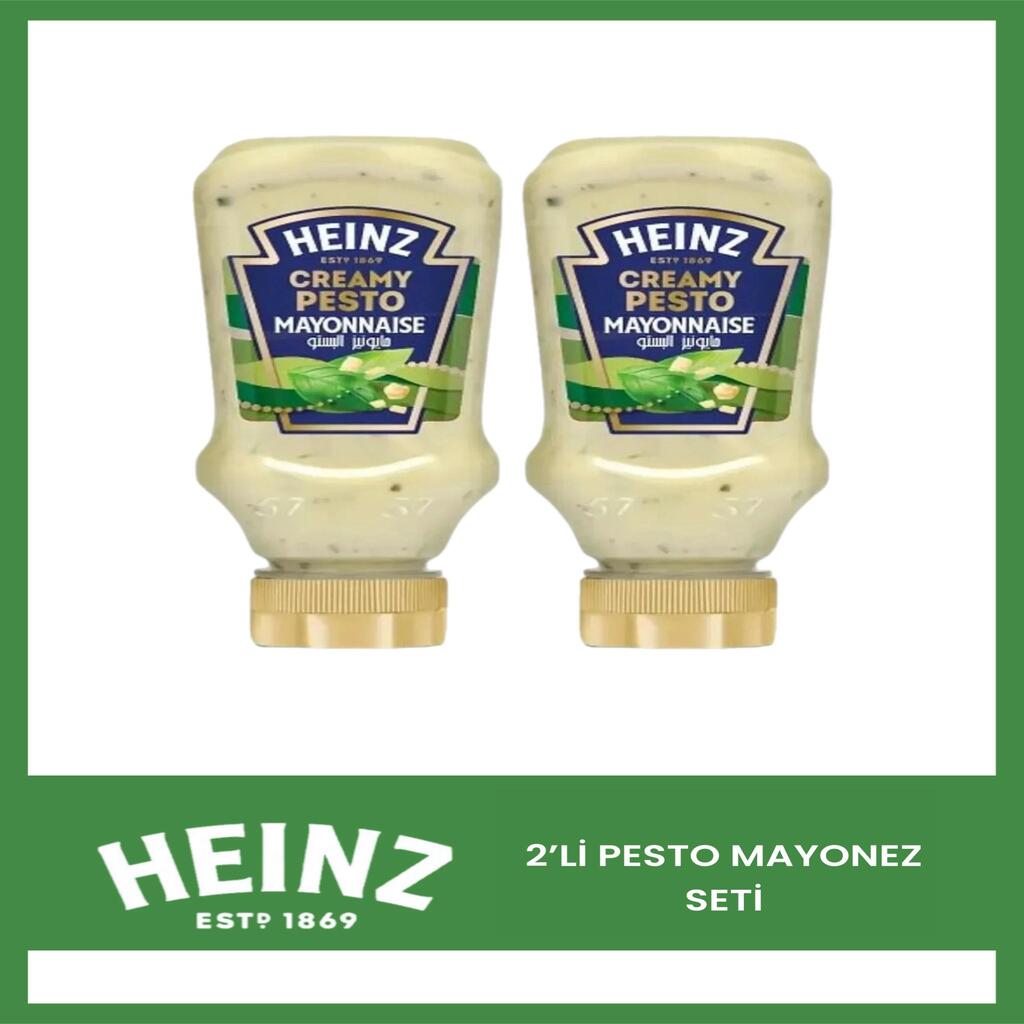 Heinz 2 Adet Creamy Pesto Mayonez(2X225=450gr) 