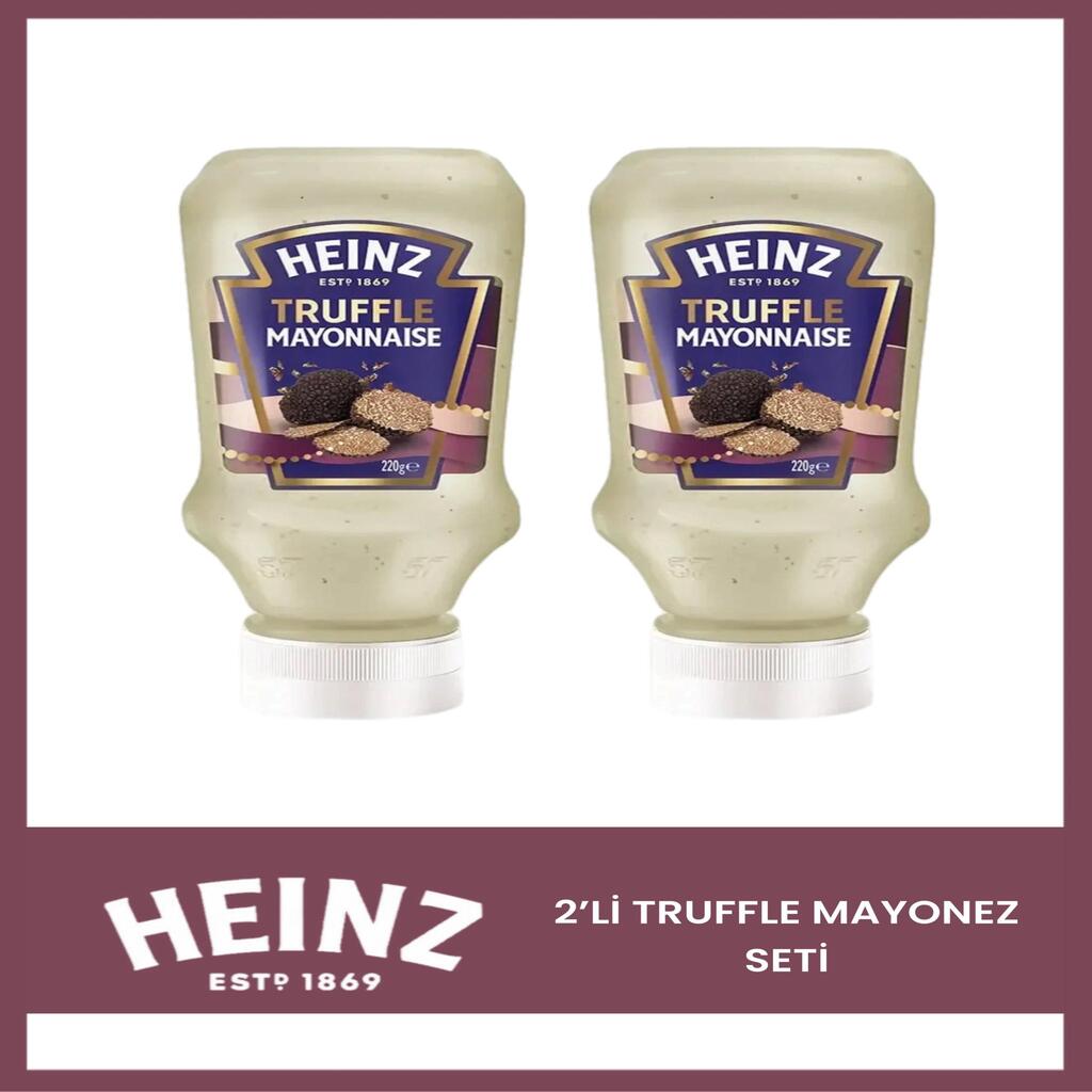 Heinz 2 Adet Truffle Mayonez(2X220=440gr)