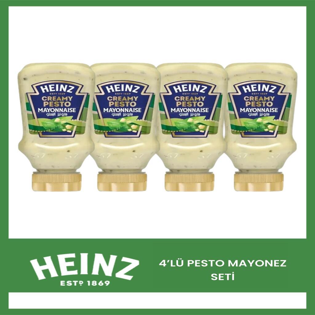 Heinz 4 Adet Creamy Pesto Mayonez(4X225=900gr)