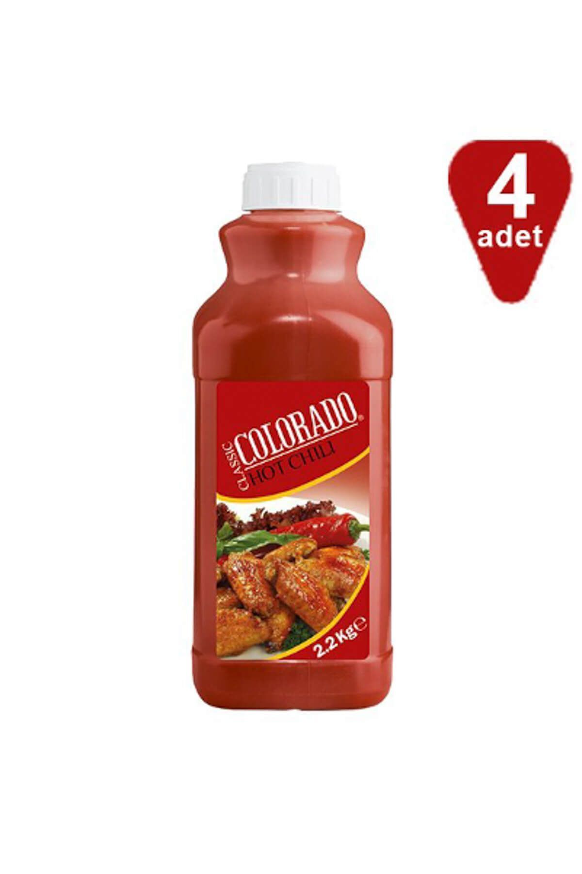 Hot Chili Sos, 4 Adet x 2200 gr