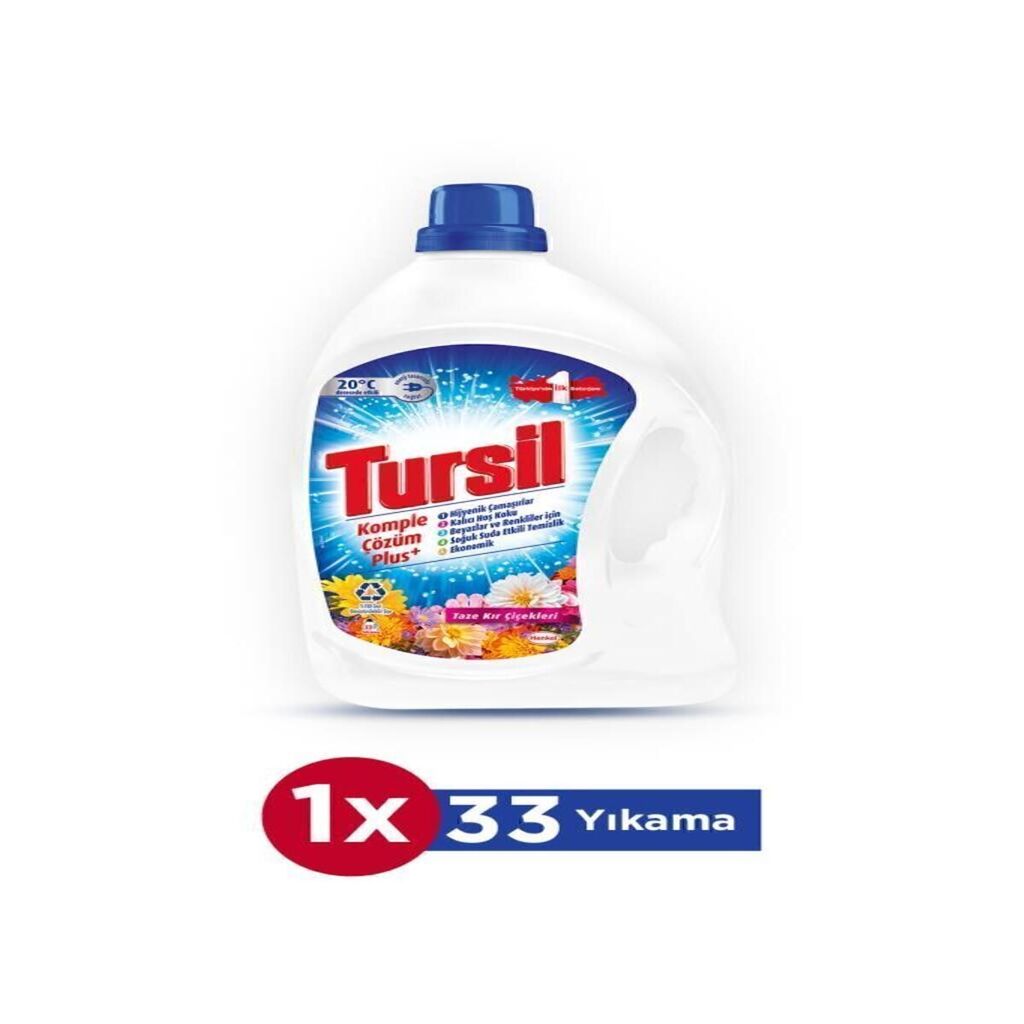 Kır Çiçekleri 33 Yıkama Jel Deterjan
