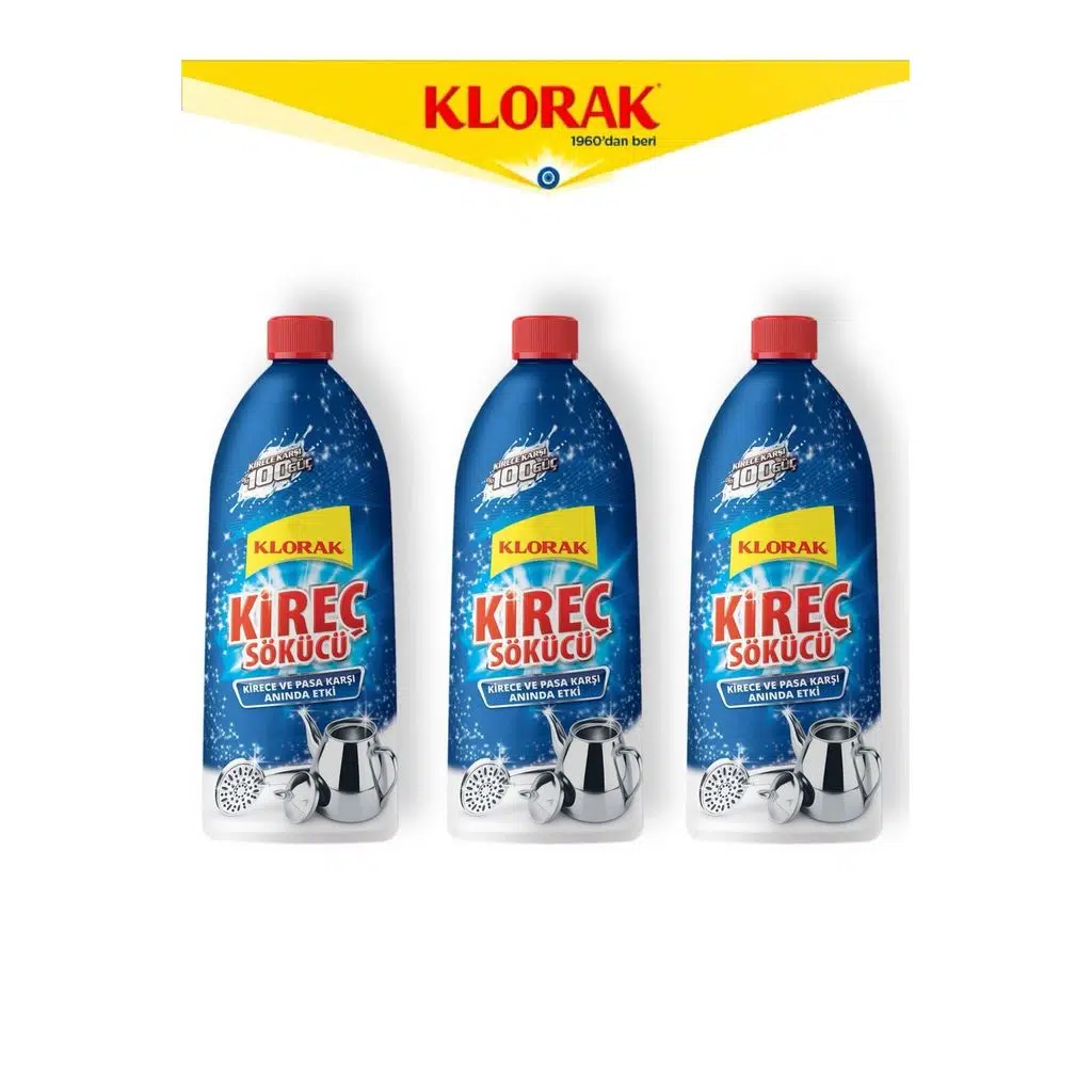 KİREÇ SÖKÜCÜ 750 ML 3 ADET