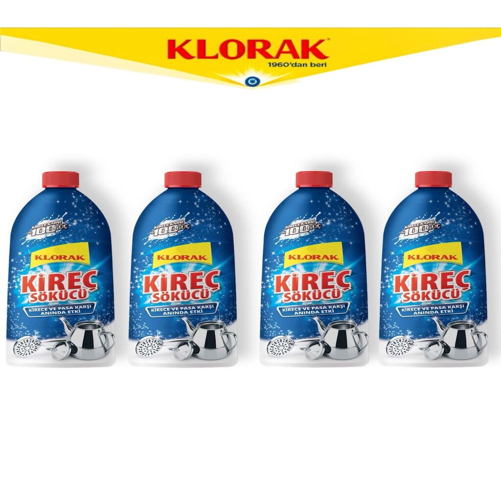 KİREÇ SÖKÜCÜ 750 ML 4 ADET