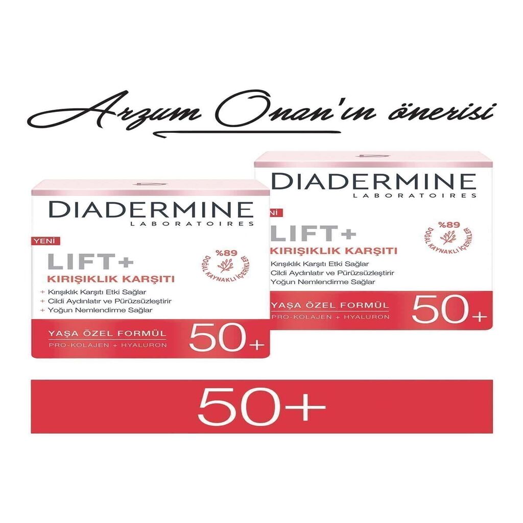 Kırışıklık Karşıtı Lift 50 Gündüz Kremi X 2 Adet