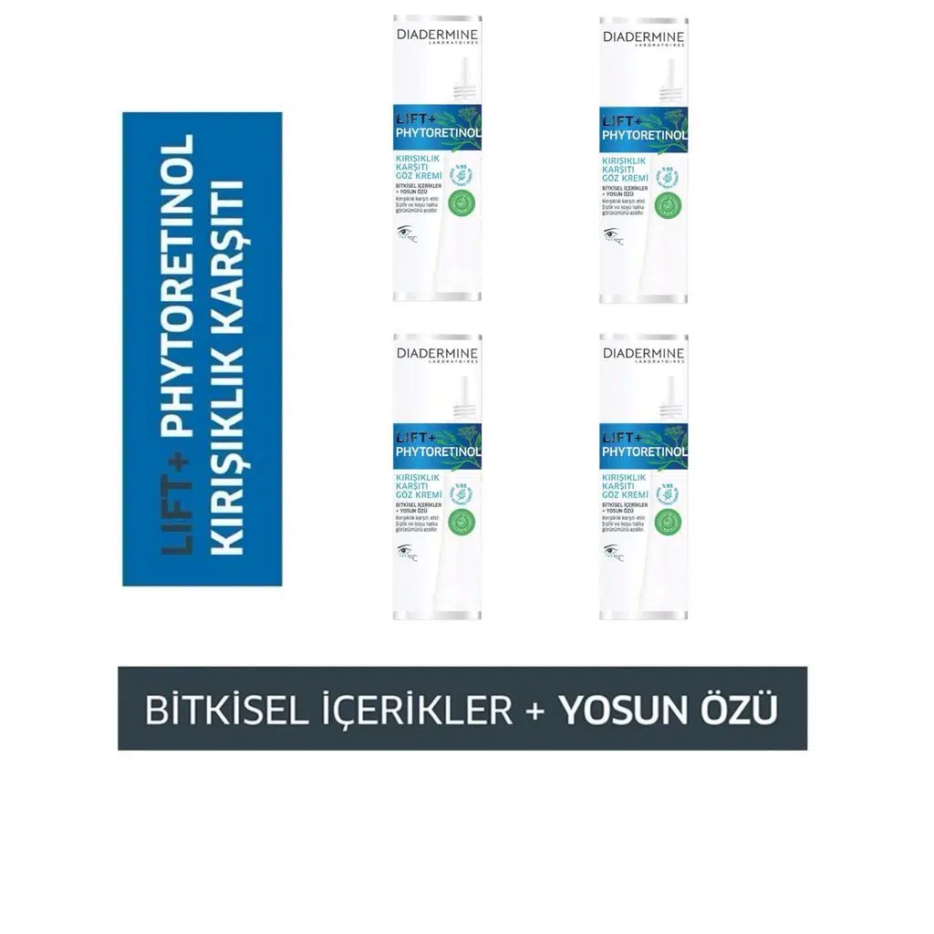 Kırışıklıkkarşıtı Göz Kremi (%100 Sonuç ) 15 Ml. X 4 Adet
