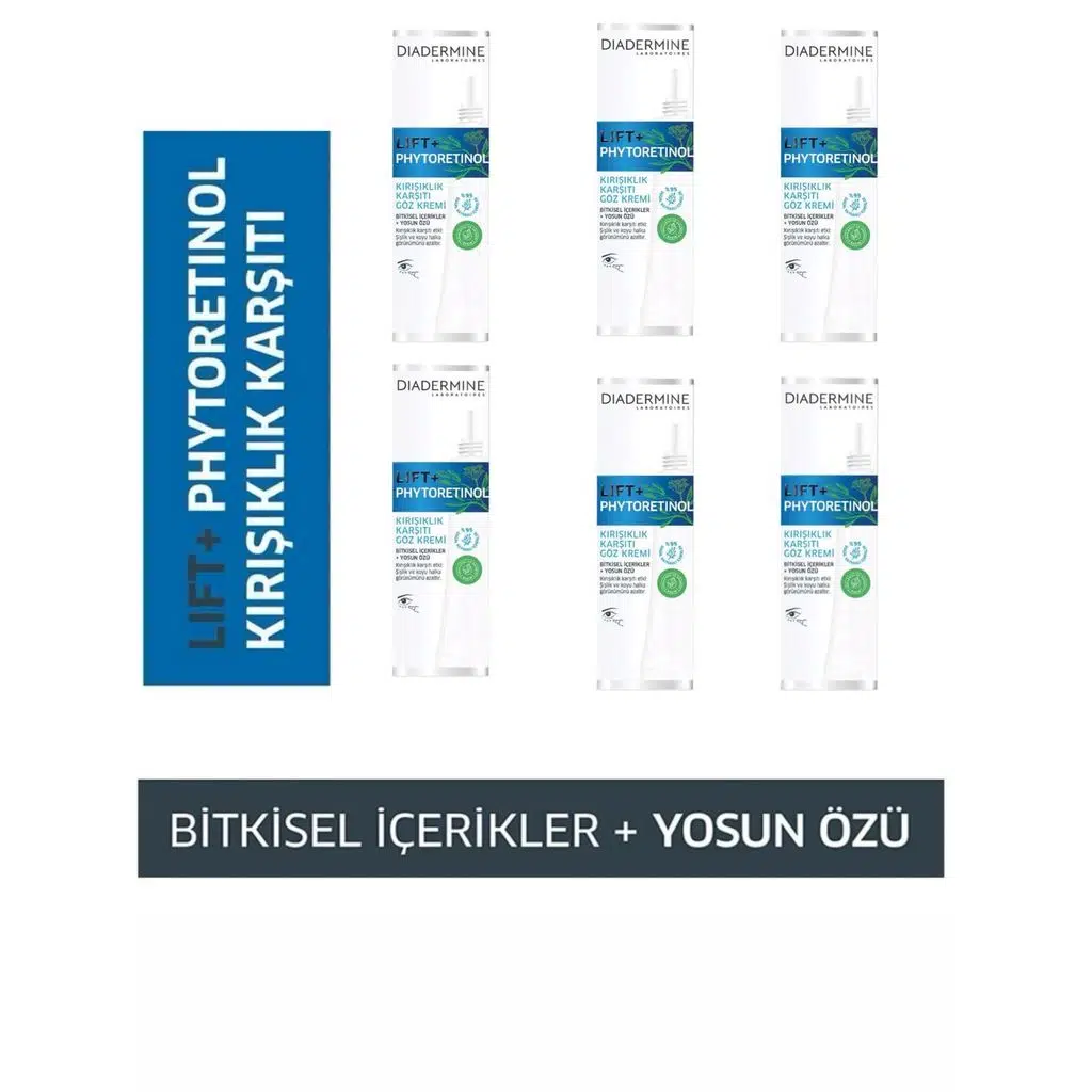 Kırışıklıkkarşıtı Göz Kremi (%100 Sonuç ) 15 Ml. X 6 Adet