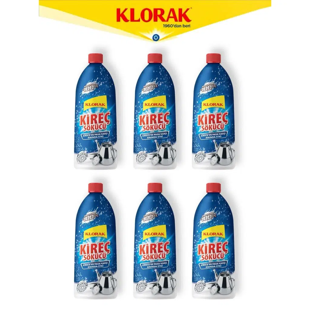 KLORAK KİREÇ SÖKÜCÜ 750 ML 6 ADET