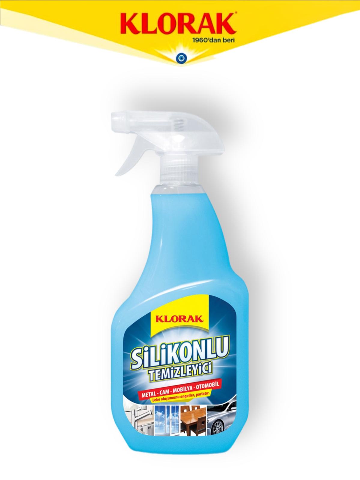 KLORAK SİLİKONLU TEMİZLEYİCİ 800 ML*12