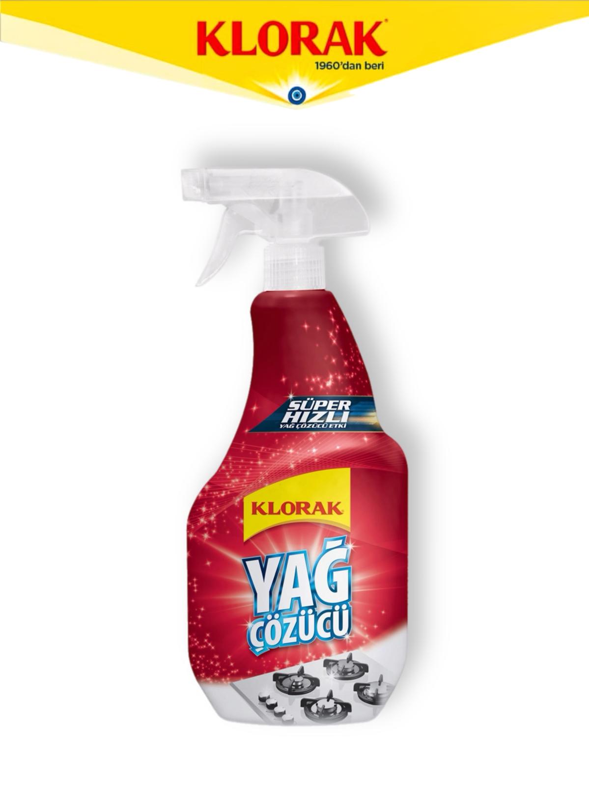 KLORAK YAĞ ÇÖZÜCÜ 750 ML*12