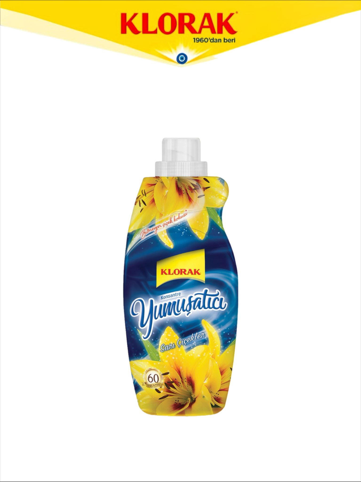 KLORAK YUMUŞATICI 1440 ML (SARI ÇİÇEKLER)*6