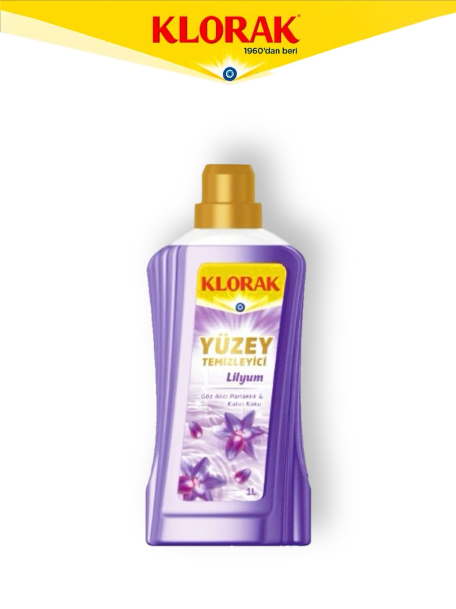 KLORAK YÜZEY TEMİZLEYİCİ 1000 ML (LİLYUM)*12