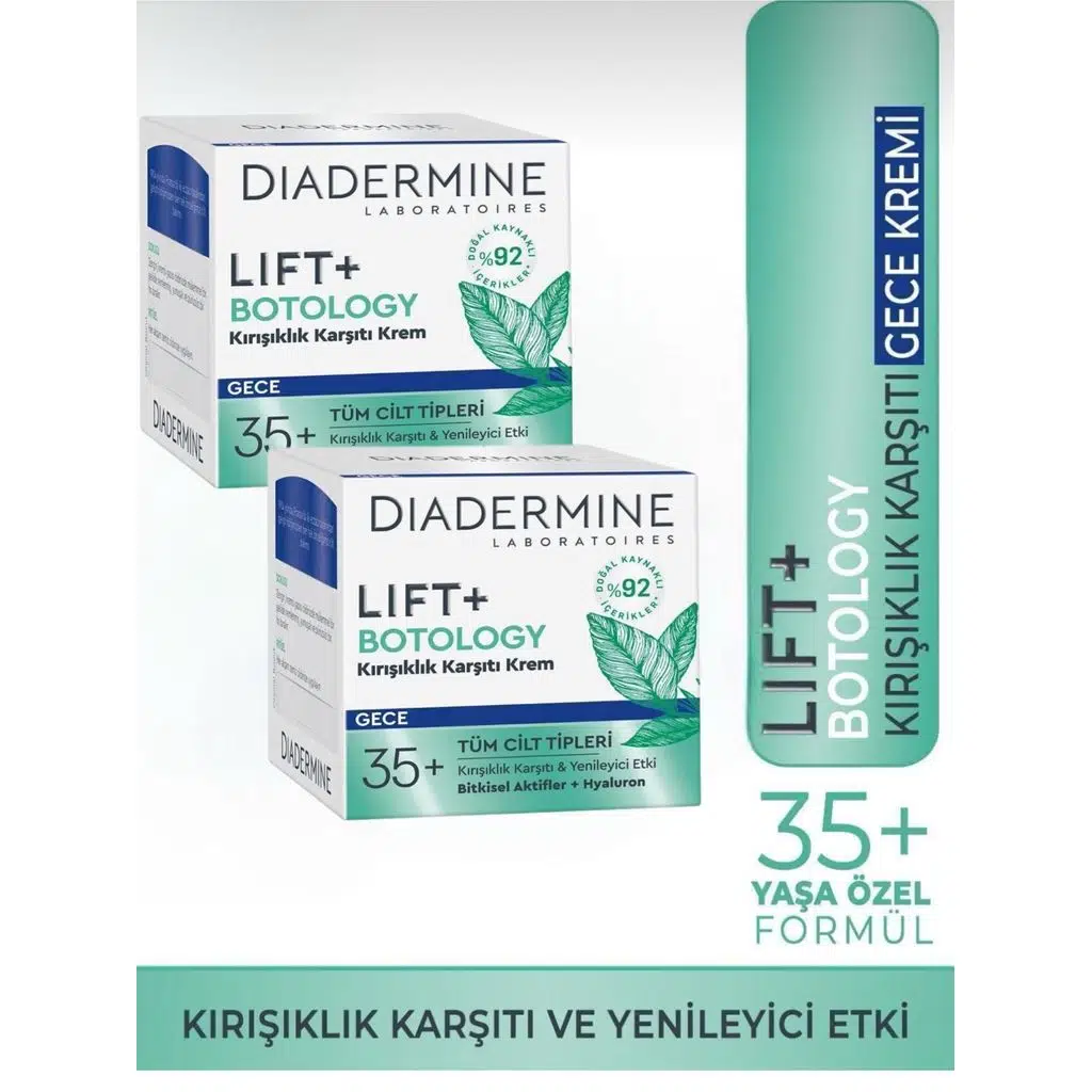  Lift+Botology Kırışıklık Karşıtı Gece Kremi 50 ml X 2 Adet