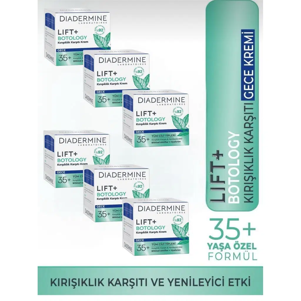 Lift+Botology Kırışıklık Karşıtı Gece Kremi 50 ml X 6 Adet