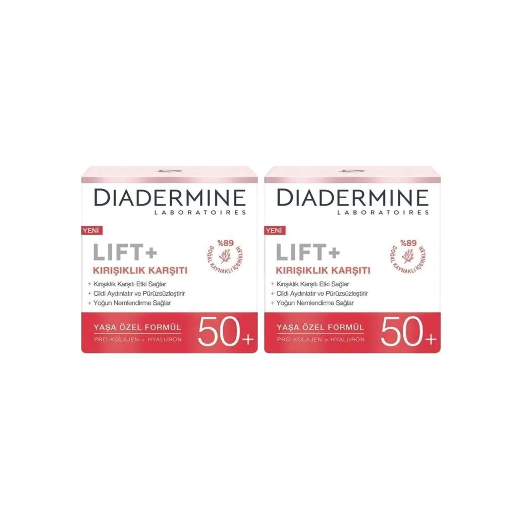 Lift+ Kırışıklık Karşıtı 50+ Yaşa Özel Formül 50ml X 2 Adet