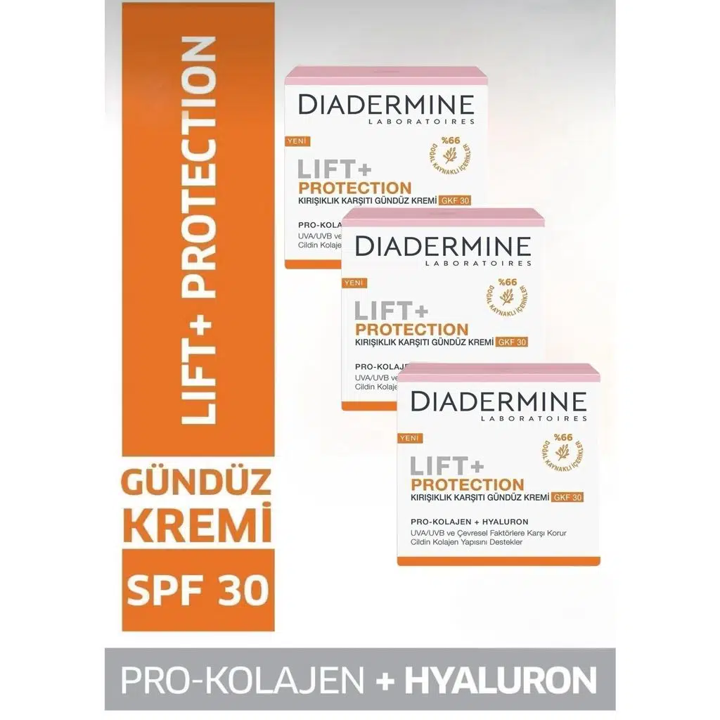 Lift Sıkılaştırıcı Ve Güneş Koruyucu Krem Spf 30 50 ml X 3 ADET