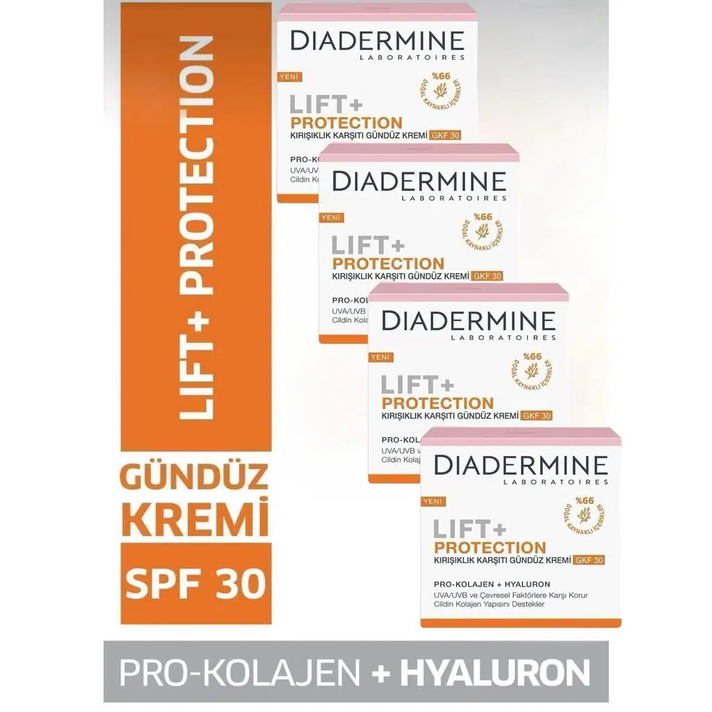 Lift Sıkılaştırıcı Ve Güneş Koruyucu Krem Spf 30 50 ml X 4 ADET