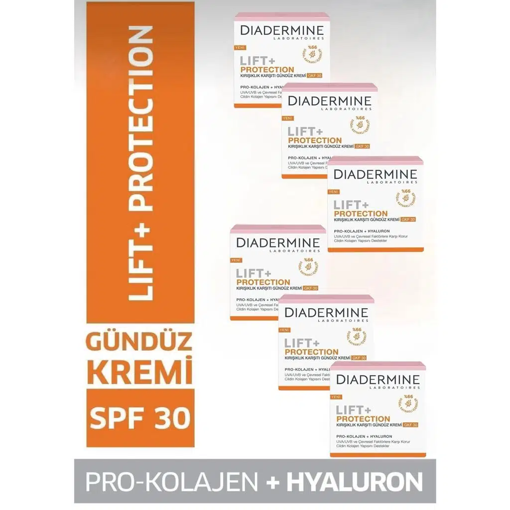 Lift Sıkılaştırıcı Ve Güneş Koruyucu Krem Spf 30 50 ml X 6 ADET