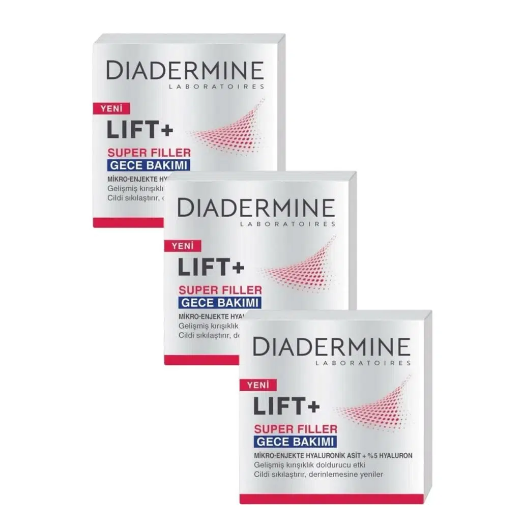  Lift+ Super Filler Gece Kremi 50ml X 3 Adet