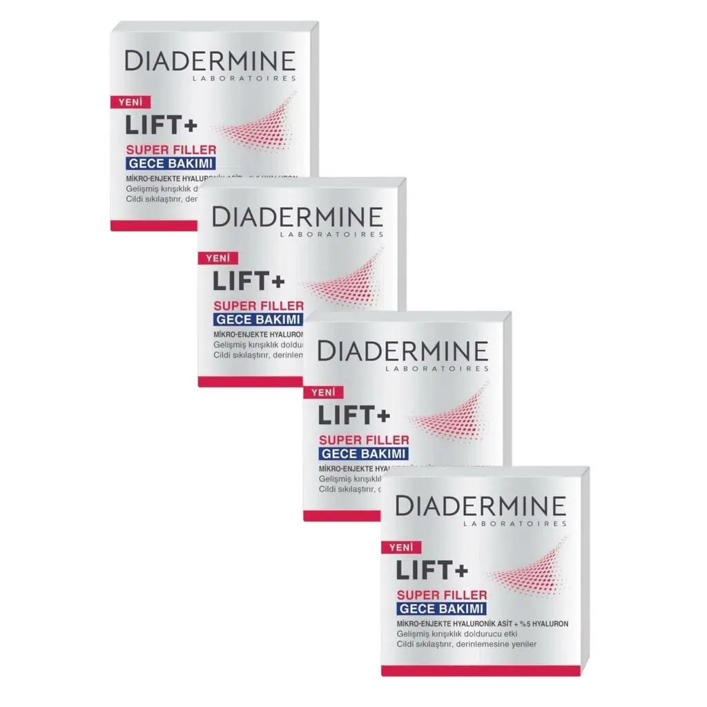  Lift+ Super Filler Gece Kremi 50ml X 4 Adet