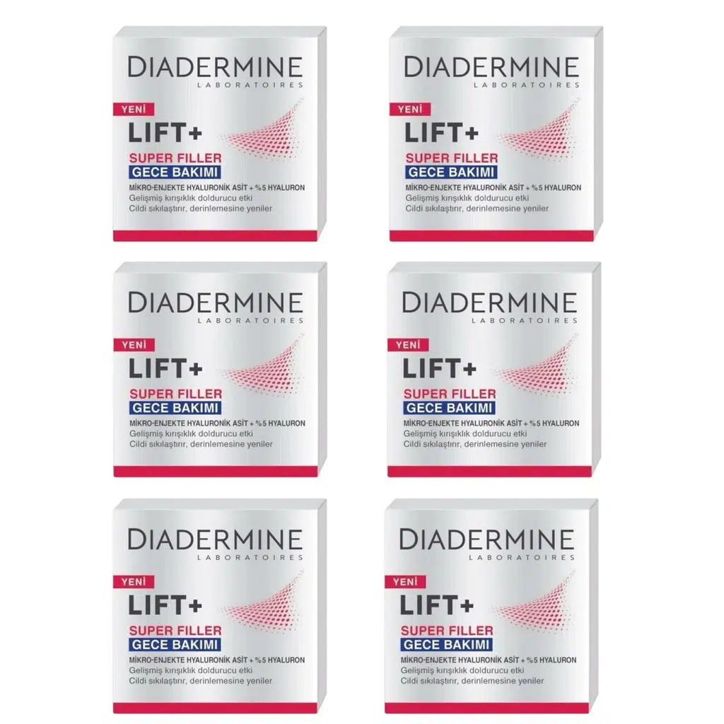 Lift+ Super Filler Gece Kremi 50ml X 6 Adet