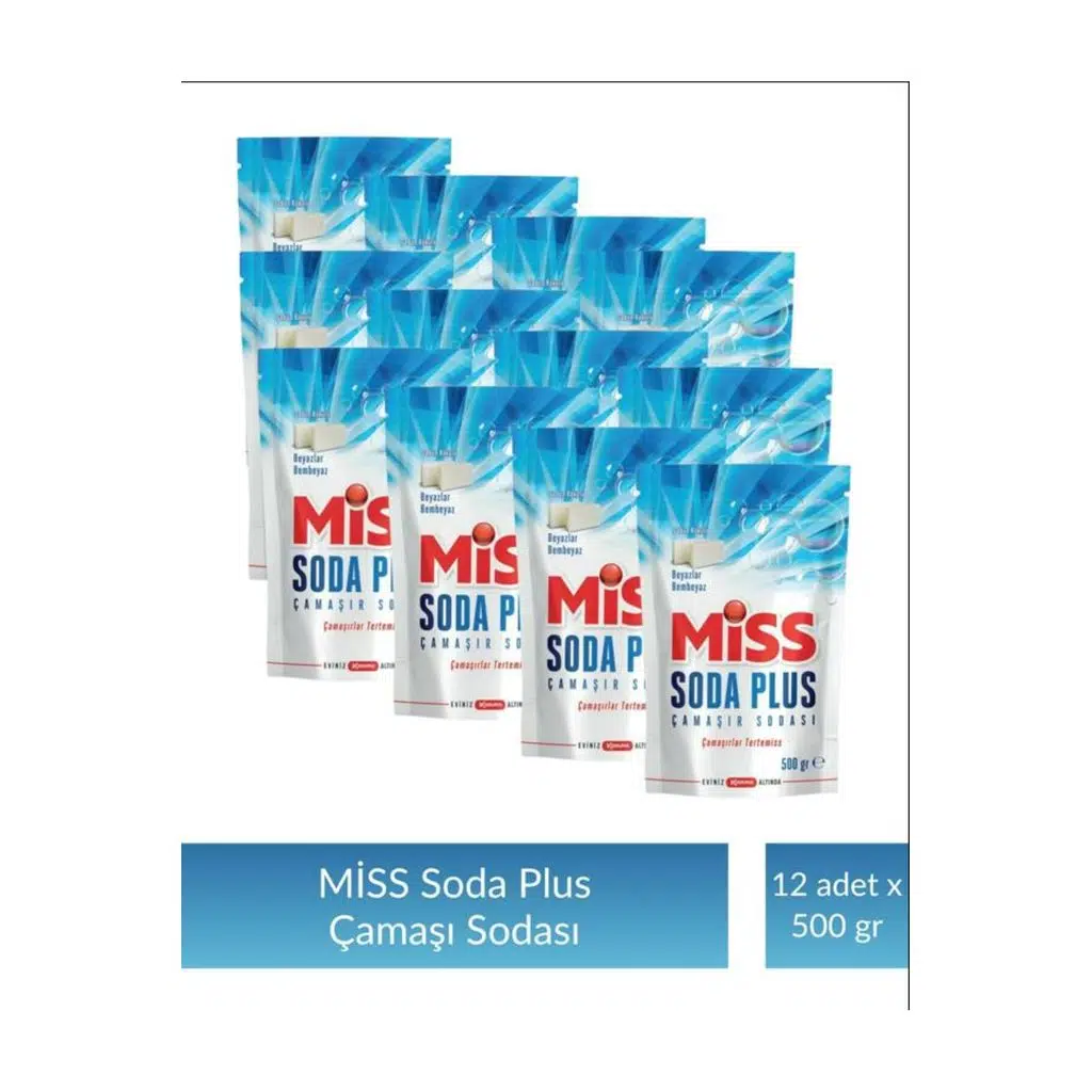 Miss Soda Plus 500 gr x 12 Adet