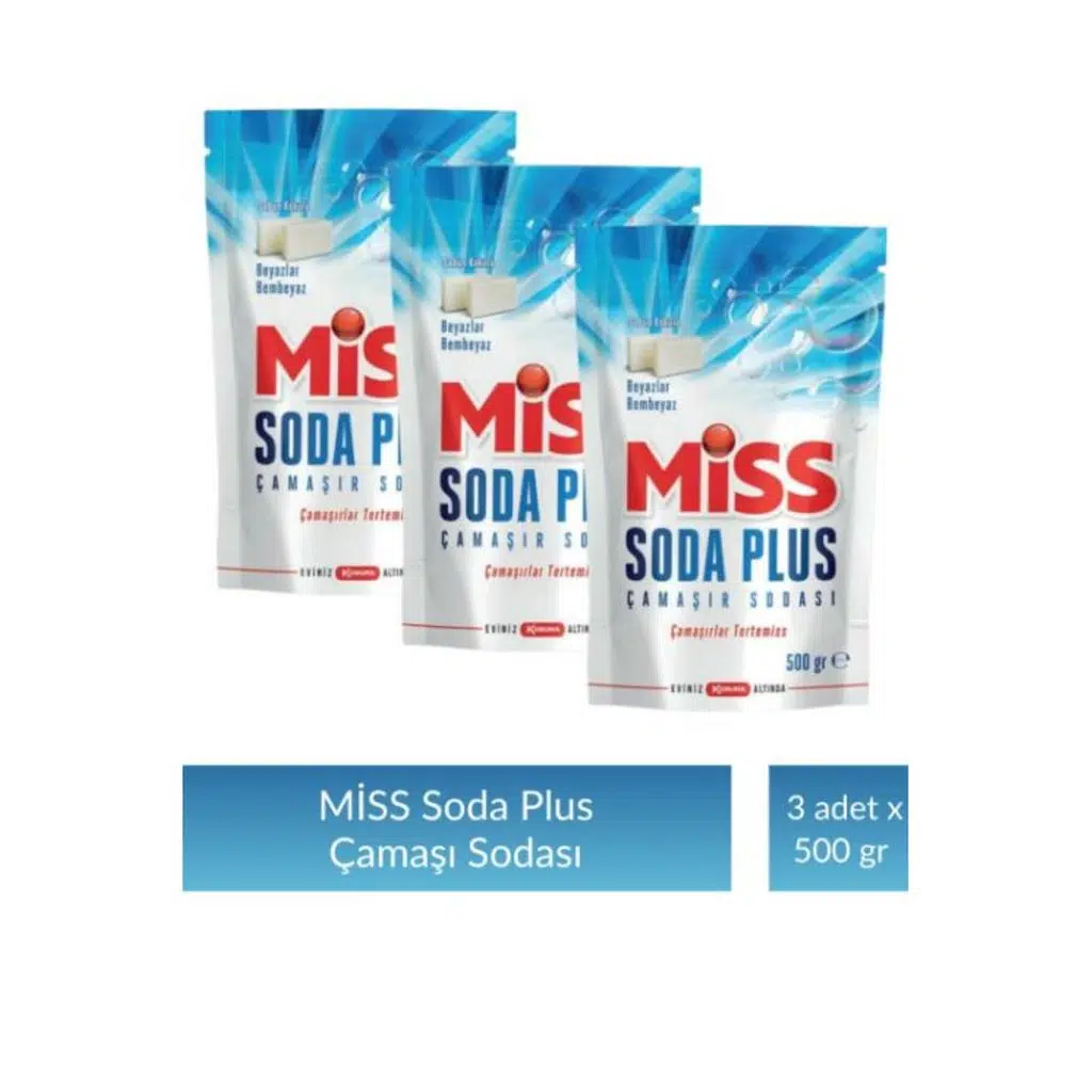 Miss Soda Plus 500 gr x 3 Adet