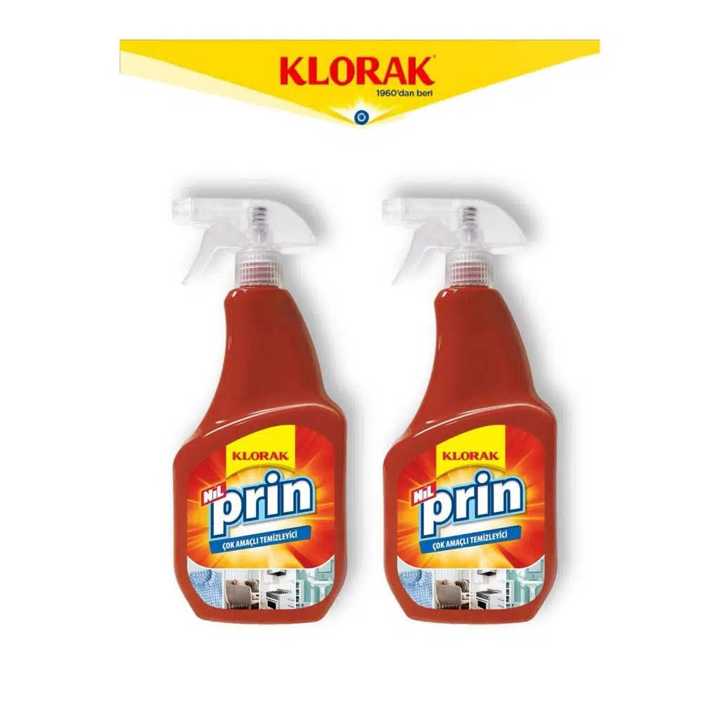 NİLPRİN ÇOK AMAÇLI TEMİZLEYİCİ 750 ML 2 ADET