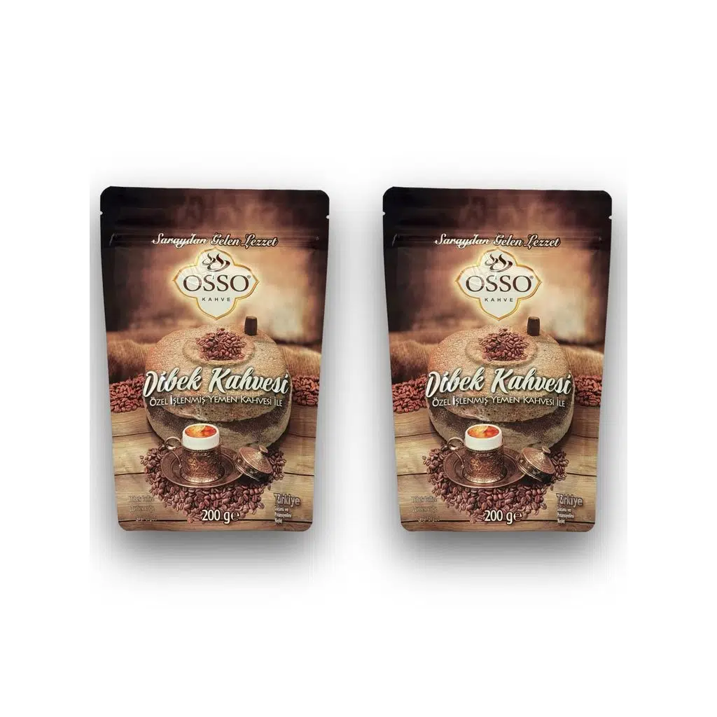 Osso 2’li Dibek Kahvesi(2X200=400gr)