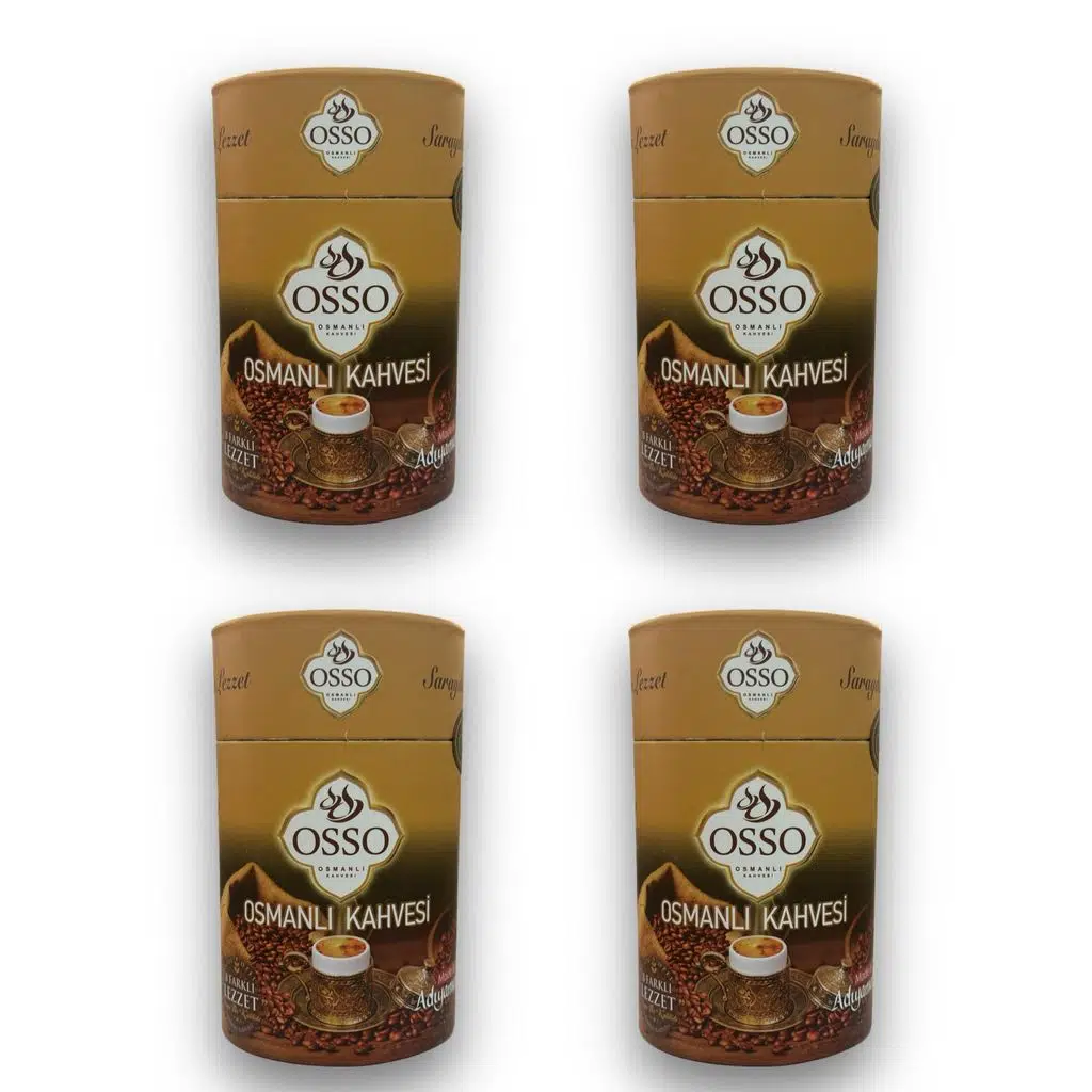 Osso 4’lü Silindir Osmanlı Kahvesi(4X200=800gr)