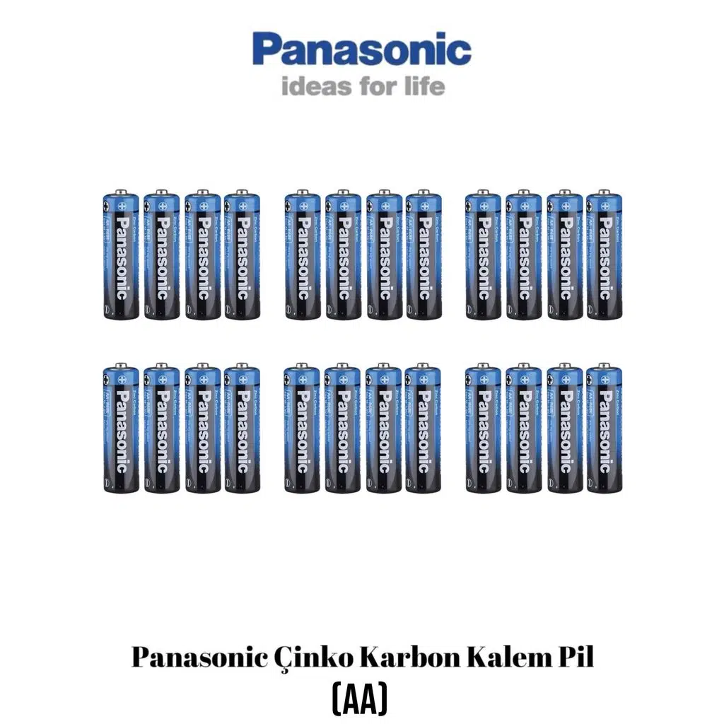 Panasonic Çinko Karbon 24 Adet Kalem Pil (AA)