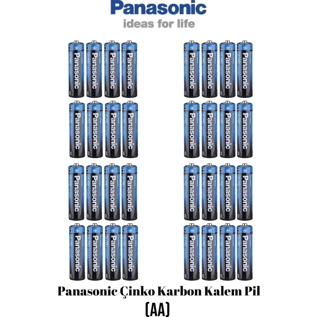Panasonic Çinko Karbon 32 Adet Kalem Pil (AA)