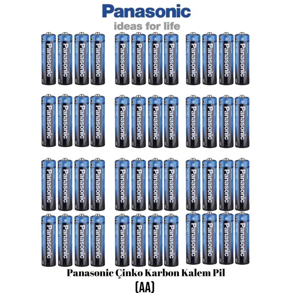 Panasonic Çinko Karbon 48 Adet Kalem Pil (AA)