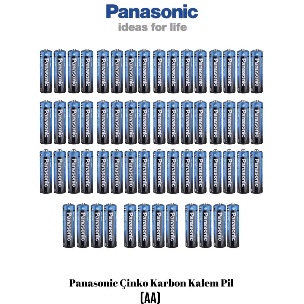 Panasonic Çinko Karbon 60 Adet Kalem Pil (AA)