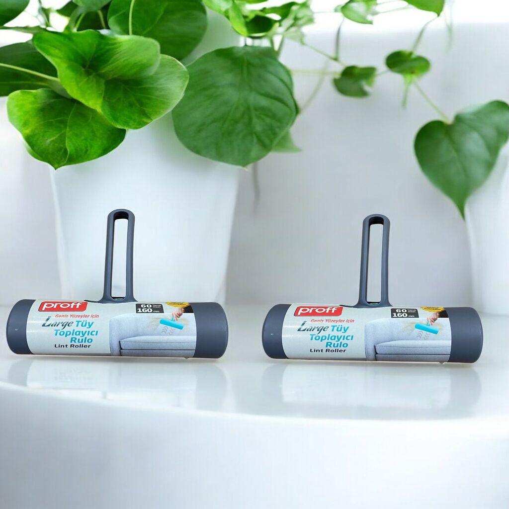 Proff 120 Yaprak 2 Adet Large Tüy Toplayıcı Rulo(2X60=120 Yaprak)