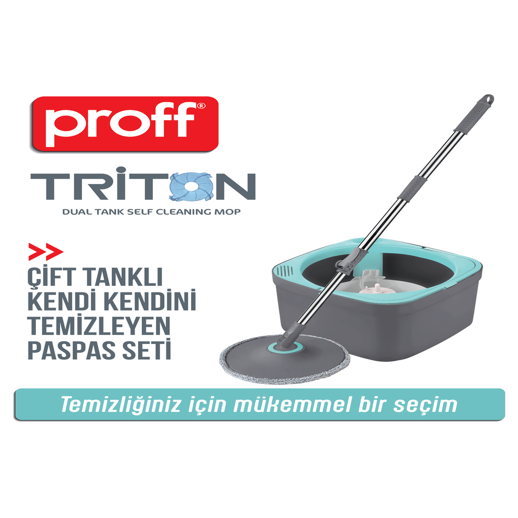 PROFF TEMİZLİK SETİ TRİTON ÇİFT TANKLI