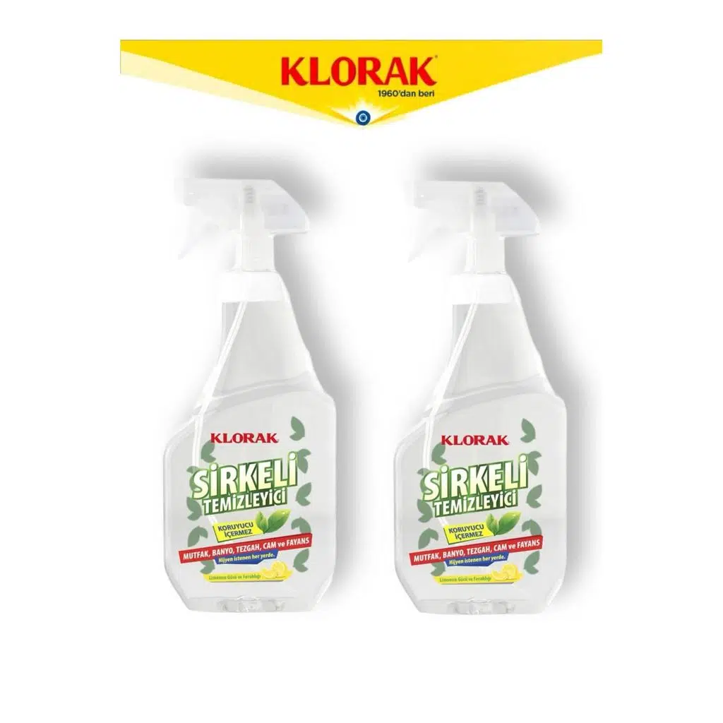 SİRKELİ TEMİZLEYİCİ 750 ML. 2 ADET